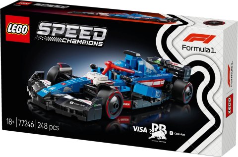 LEGO Speed Champions Visa Cash App Rb Vcarb 01 F1 Race Car 77246