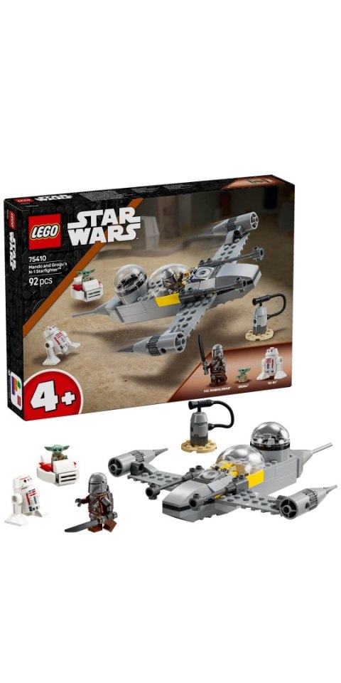 LEGO Star Wars TM Mando And GroguS N-1 Starfighter 75410