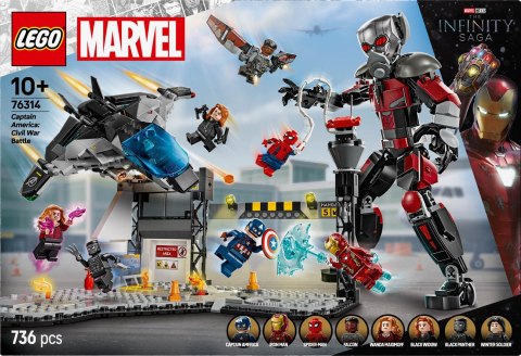 LEGO Super Heroes Captain America: Civil War Action Battle 76314