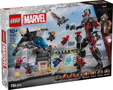 LEGO Super Heroes Captain America: Civil War Action Battle 76314
