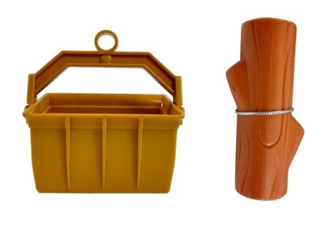 Dźwig Budowlany Żuraw Zdalnie sterowany R/C Obrót 680° Kask 128cm