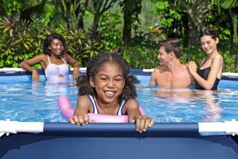 Basen ogrodowy stelażowy 366 x 76 cm zestaw Bestway 56681