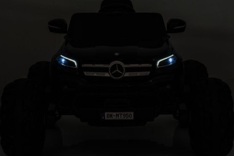 Auto Na Akumulator Mercedes DK-MT950 4x4 Czarny Lakierowany