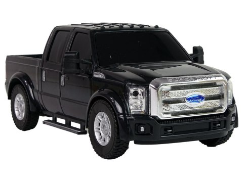 Samochód Ford F-350 Pick Up Napęd Frykcyjny 1:28 Czarne