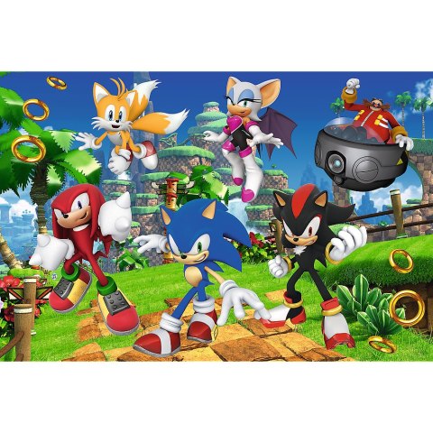 Puzzle - 160 - Sonic i przyjaciele - Trefl 15421