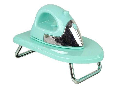 Zestaw AGD Pralka Żelazko Wieszaki Deska Do Prasowania Miętowy