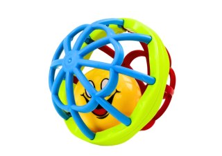 Piłeczka Sensoryczna Grzechotka Gumowa Elastyczna Kolorowa
