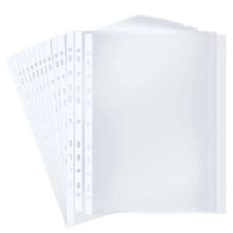 Koszulki Krystaliczne Na Dokumenty 11 Otworów A4 100szt.