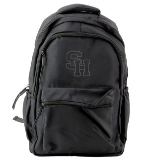Plecak Szkolny Miejski Przegroda Środkowa SH Czarny 38cm 20L