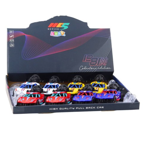 Autko Sportowe Z Napędem Światła Dźwięki Efekt Dymny 1:36 Mix