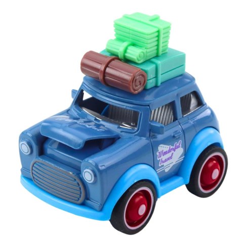 Autko Wycieczkowe Metalowe Podskakująca Maska Napęd Mix