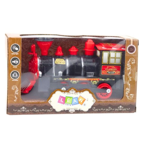 Lokomotywa Klasyczna Elektryczna Czujnik Przeszkód Światła Dźwięki