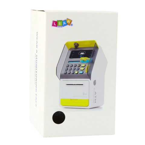 Bankomat Sejf Skarbonka Kod PIN Karta Bankomatowa Żółty