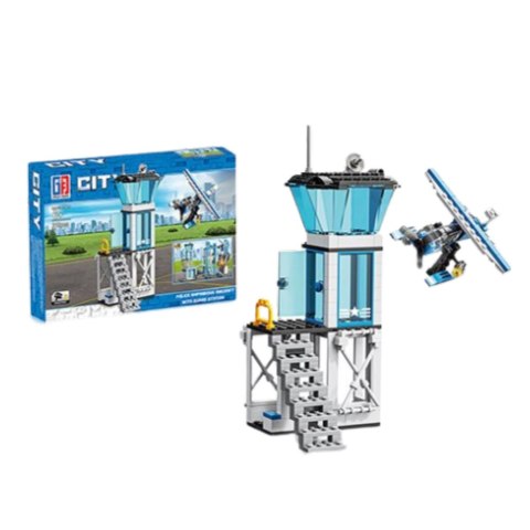 Klocki Konstrukcyjne Budynki Komisariatu Policji 190-213 el.