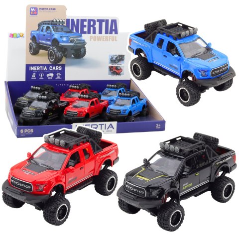 Samochód Terenowy Raptor Otwierane Drzwi Napęd Światła Dźwięki Mix