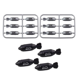 Statek Łódź Podwodna Strzelająca Torpedami Napęd Ciemnoszara 28cm