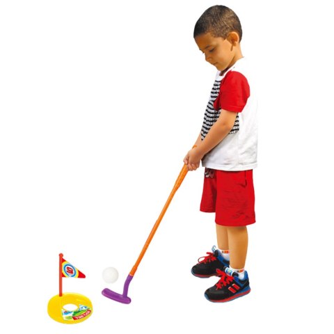 Zestaw Do Gry W Golfa Wózek 3 Kije 2 Chorągiewki 4 Piłeczki