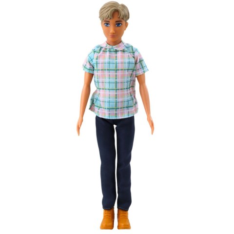 Lalka Anlily Chłopak Akcesoria Walizka Selfie Stick Okulary Butelka