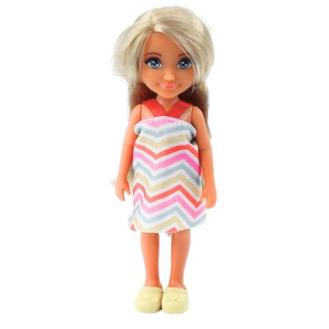 Zestaw Mini Laleczka Ankiki Z Wanną Akcesoria Pielęgnacyjne