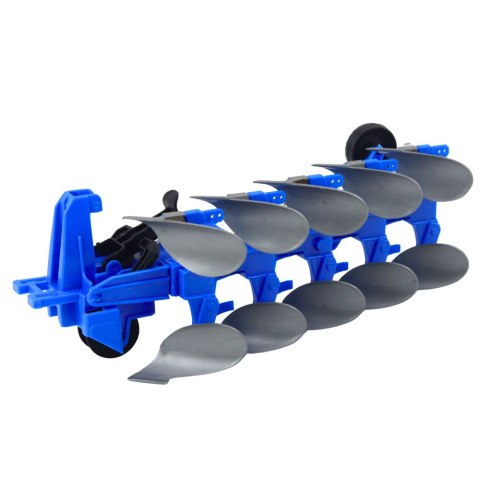 Traktor Rolniczy Farmerski Z Pługiem Napęd Zielony 50cm