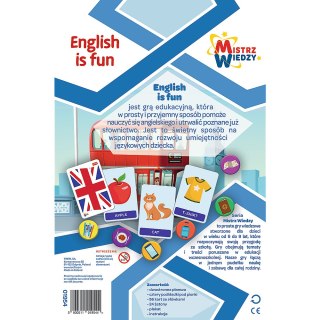 Gra dla dzieci English is Fun Mistrz Wiedzy Trefl 01954