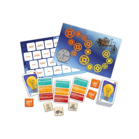 Gra dla dzieci Wynalazki Mistrz Wiedzy Trefl 01958