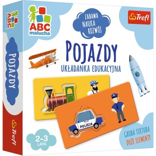 Gra edukacyjna dla dzieci Pojazdy ABC Malucha Trefl 01942