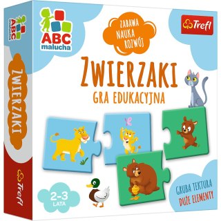 Gra edukacyjna dla dzieci Zwierzaki ABC Malucha Trefl 01940