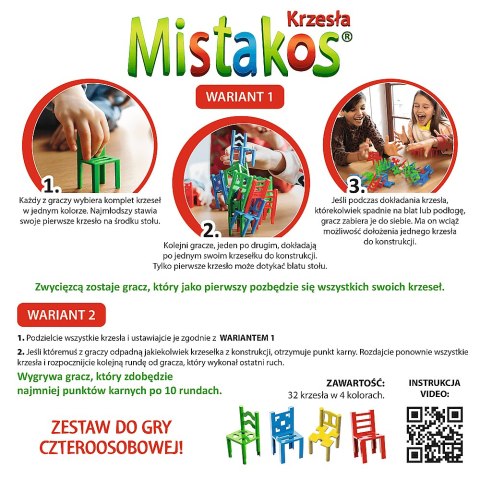 Gra zręcznościowa Krzesła MISTAKOS TREFL 02074