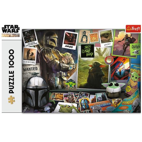 Puzzle - 1000 - Kolekcja Grogu - Gwiezdne wojny - STAR WARS - Trefl 10718