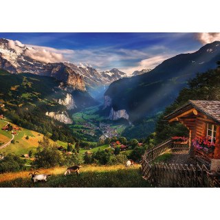 Puzzle - 1000 Premium Plus - Photo Odyssey: Lauterbrunnen - Trefl 10821