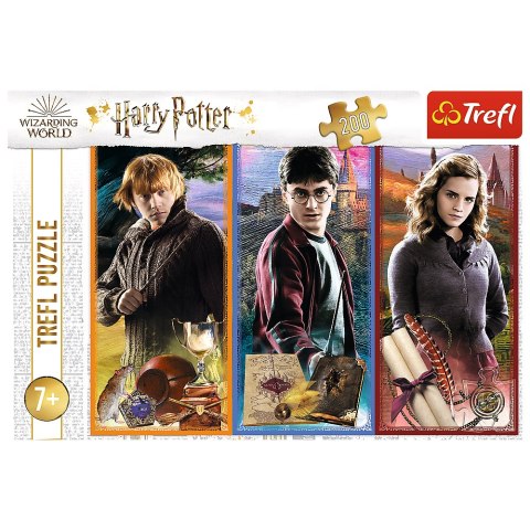 Puzzle - 200 - Harry Potter - W świecie magii i czarów - Trefl 13277