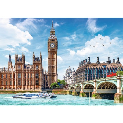 Puzzle - 2000 - Big Ben - Londyn - Anglia - Trefl 27120