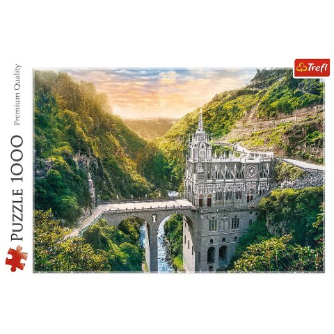 Puzzles - 1000 - Sanktuarium Las Lajas - Kolumbia - Trefl 10724