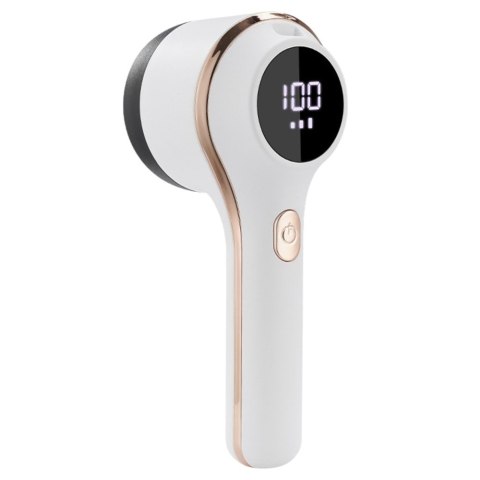 Elektryczna Golarka Do Tkanin Ubrań 3 Tryby Prędkości Biała