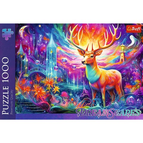 Puzzle - 1000 - Mistyczny jeleń - Trefl 10933