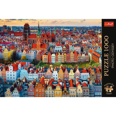 Puzzle - 1000 Premium Plus - Widok na Gdańsk - Polska - Trefl 10856