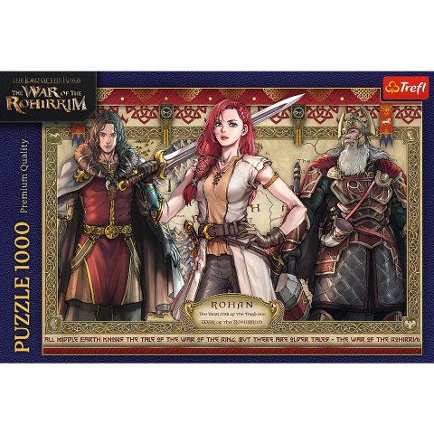 Puzzle - 1000 - Władca Pierścieni: Wojna Rohirrimów - Trefl 10937