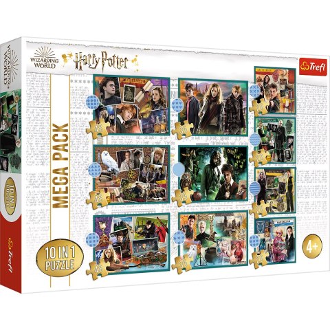 Puzzle - 10w1 - Harry Potter - W świecie Harrego Pottera - Trefl 90392