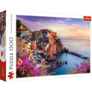 Puzzle - 1500 - Widok na miasteczko Manarola - Trefl 26137