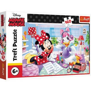 Puzzle - 160 - Dzień z przyjaciółką - Disney Minnie - Trefl 15373