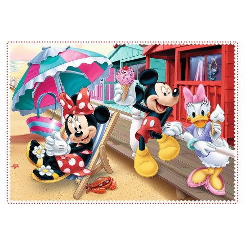 Puzzle - 4w1 (12, 15, 20, 24) - Minnie z przyjaciółmi - Disney Minnie - Trefl 34355