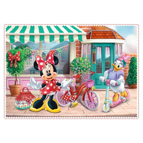 Puzzle - 4w1 (12, 15, 20, 24) - Minnie z przyjaciółmi - Disney Minnie - Trefl 34355