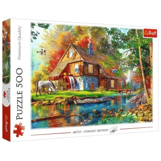 Puzzle - 500 - Chatka nad rzeką - Trefl 37484