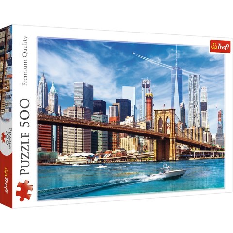 Puzzle - 500 - Widok na Nowy Jork - Trefl 37331