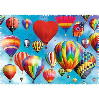 Puzzle - 600 Crazy Shapes - Kolorowe balony - Trefl 11112