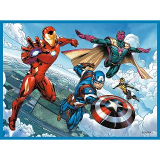 Puzzle + MEMOS - 2w1 (30,48) - Bohaterowie w akcji - Marvel The Avengers - Trefl 93333