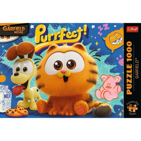 Puzzle - 1000 Premium Plus - Garfield - Trefl 12084