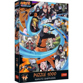 Puzzle - 1000 Premium Plus - Naruto Shippuden - Trefl 12083