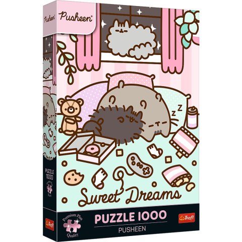 Puzzle - 1000 Premium Plus - Pusheen - Trefl 12080